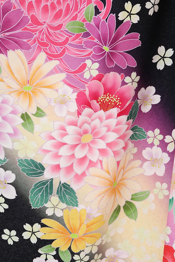 振袖 レンタル 成人式 フルセット 紫