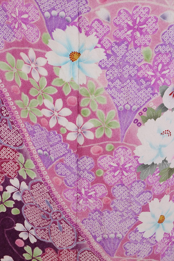 振袖 レンタル 成人式 フルセット 紫