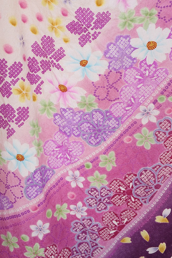 振袖 レンタル 成人式 フルセット 紫