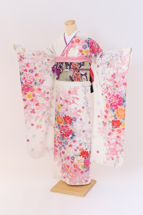 振袖 レンタル 成人式 フルセット 濃ピンク
