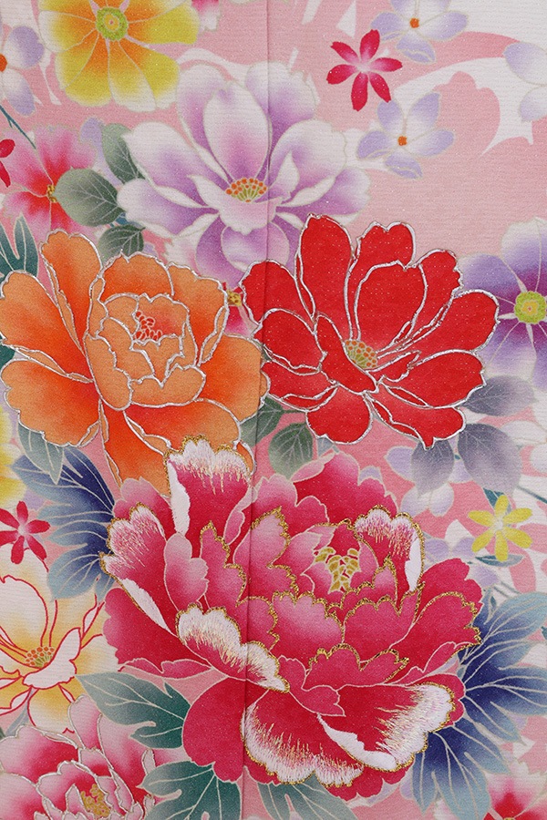 振袖 レンタル 成人式 フルセット 濃ピンク