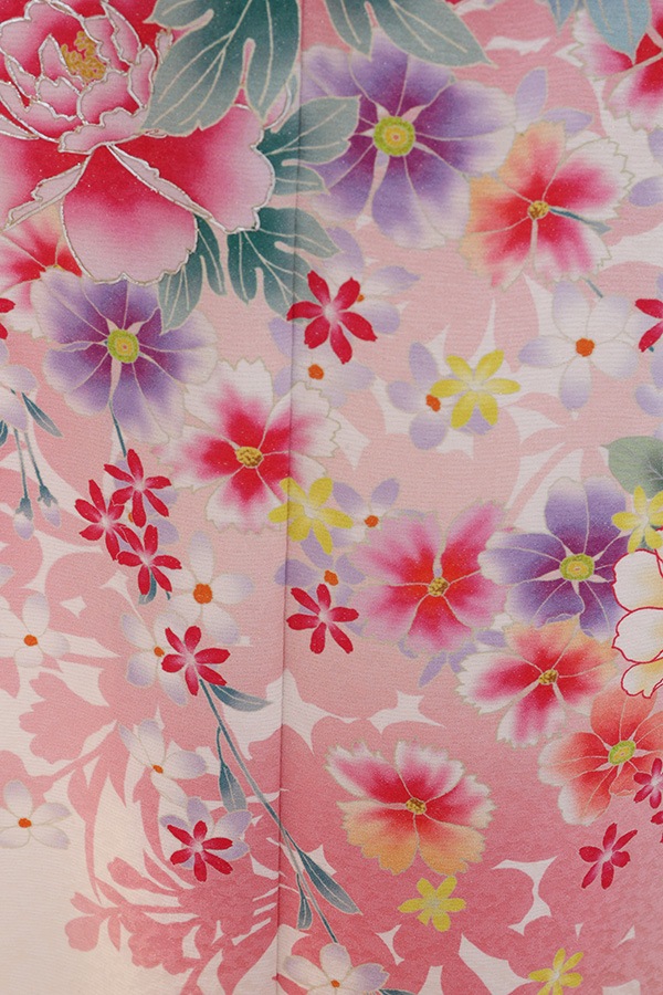 振袖 レンタル 成人式 フルセット 濃ピンク