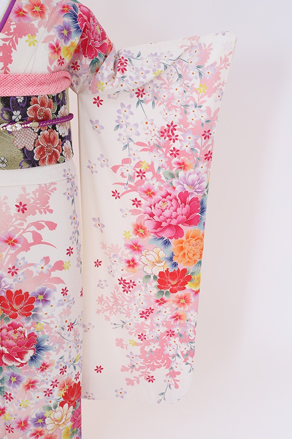 振袖 レンタル 成人式 フルセット 濃ピンク