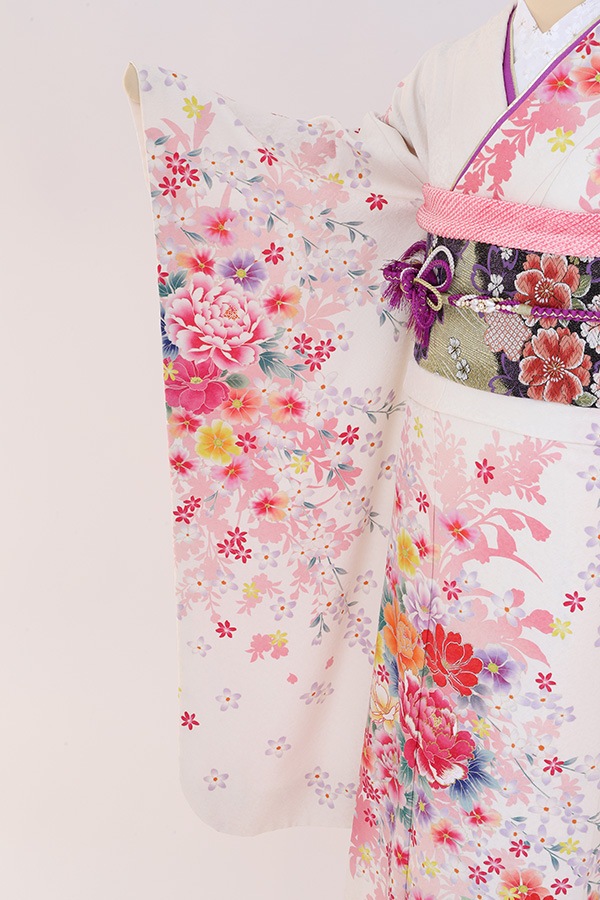 振袖 レンタル 成人式 フルセット 濃ピンク