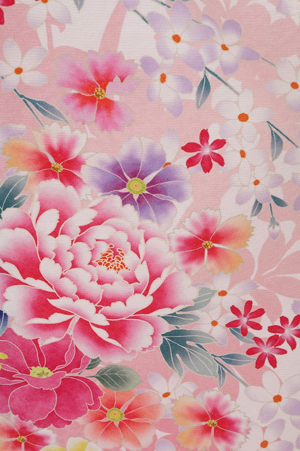 振袖 レンタル 成人式 フルセット 濃ピンク