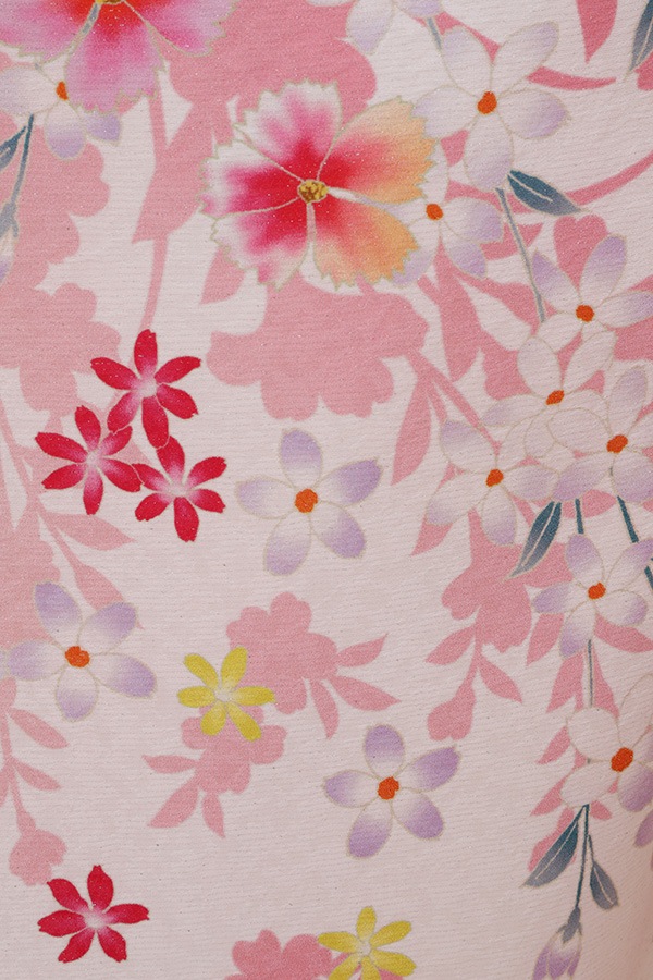 振袖 レンタル 成人式 フルセット 濃ピンク