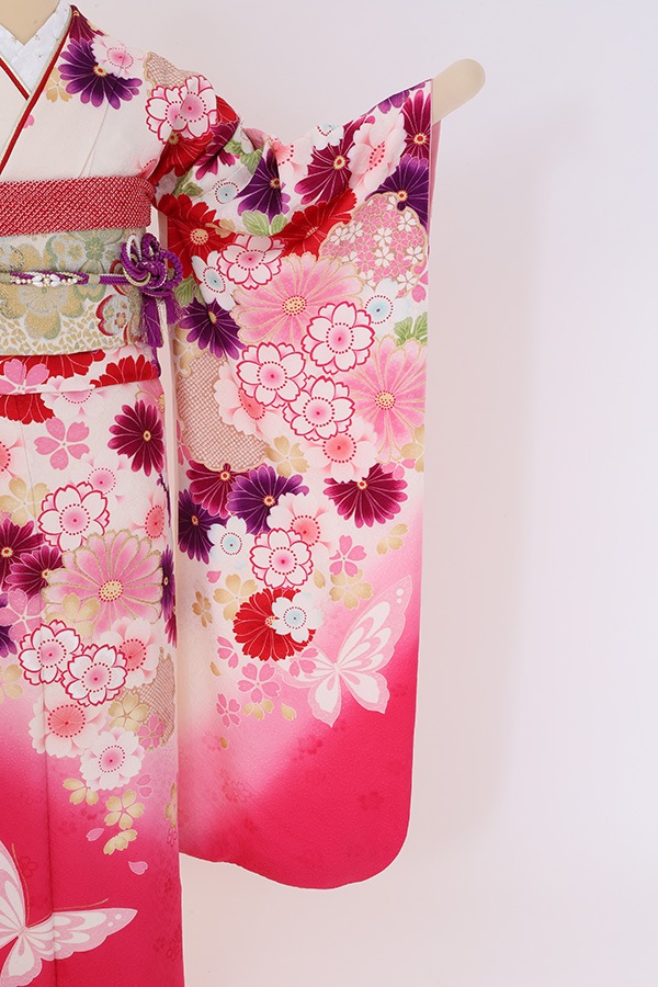 振袖 レンタル 成人式 フルセット ピンク