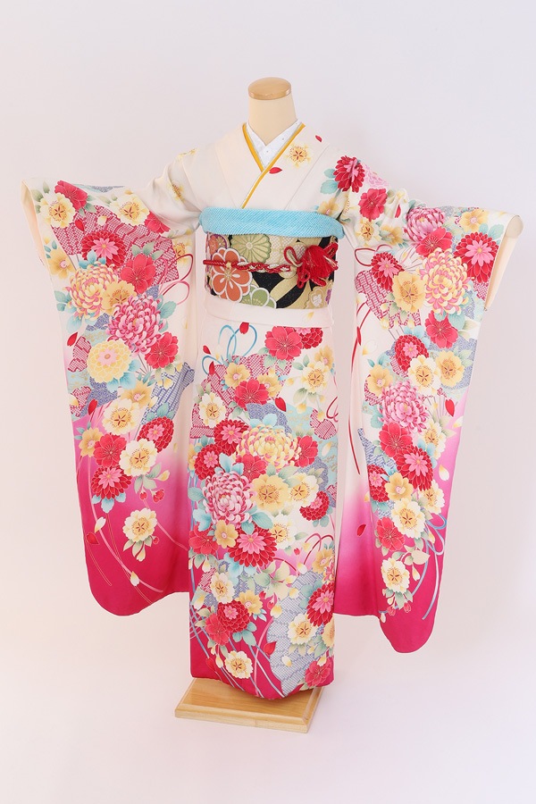 振袖 レンタル 成人式 フルセット 赤