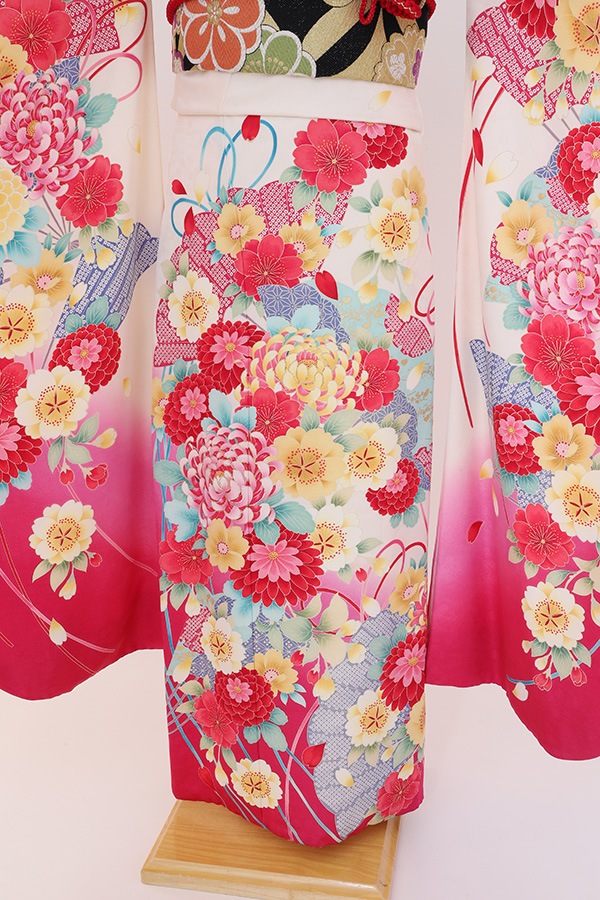 振袖 レンタル 成人式 フルセット 赤