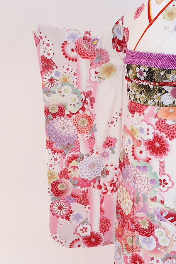 振袖 レンタル 成人式 フルセット 白