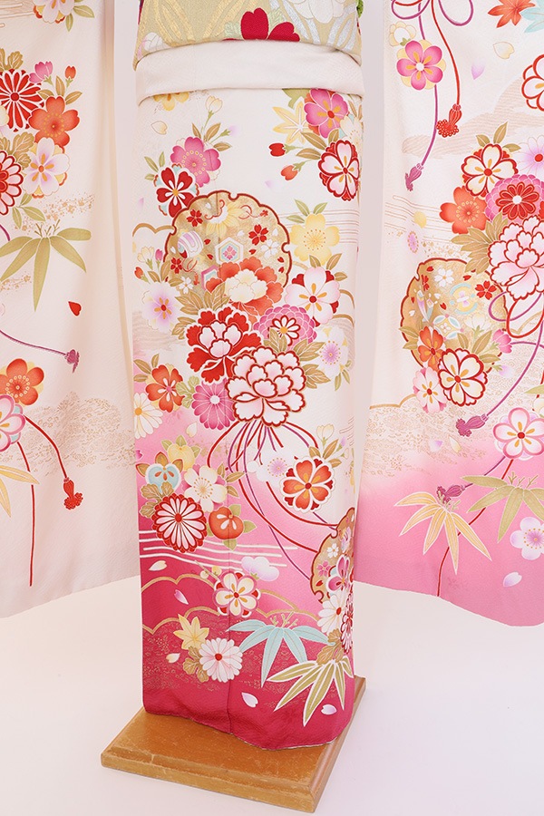 振袖 レンタル 成人式 フルセット 白