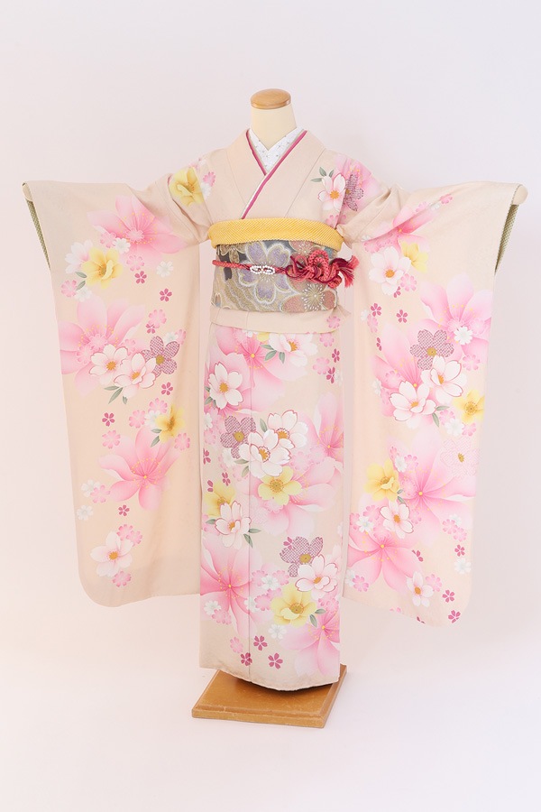 振袖 レンタル 成人式 フルセット 白