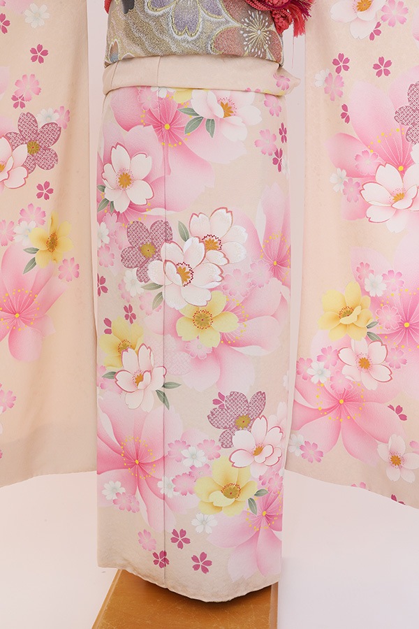 振袖 レンタル 成人式 フルセット 白