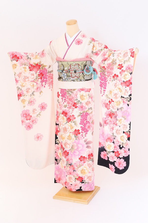 振袖 レンタル 成人式 フルセット 白