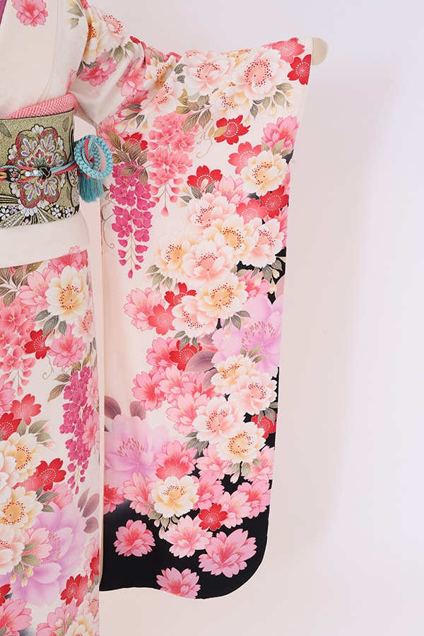 振袖 レンタル 成人式 フルセット 白