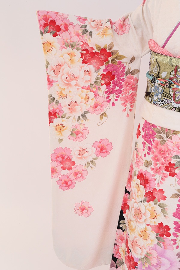 振袖 レンタル 成人式 フルセット 白