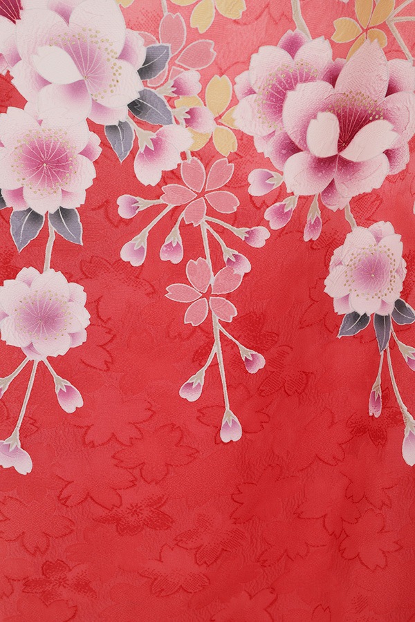 振袖 レンタル 成人式 フルセット クリーム