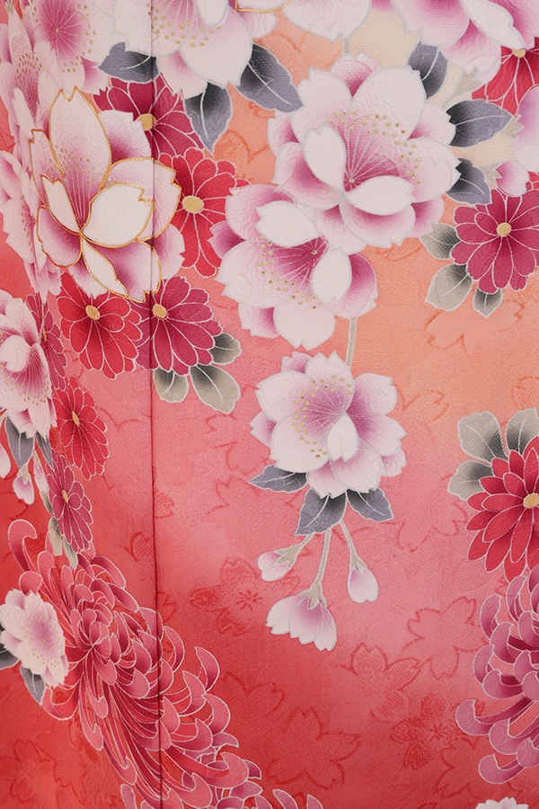 振袖 レンタル 成人式 フルセット クリーム