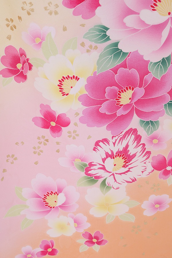 振袖 レンタル 成人式 フルセット クリーム