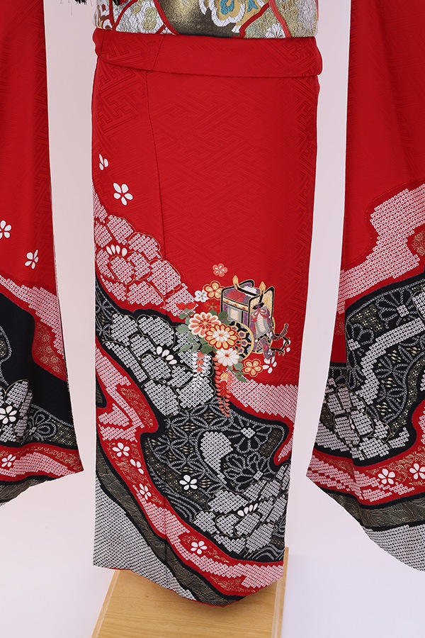 振袖 レンタル 成人式 フルセット 赤