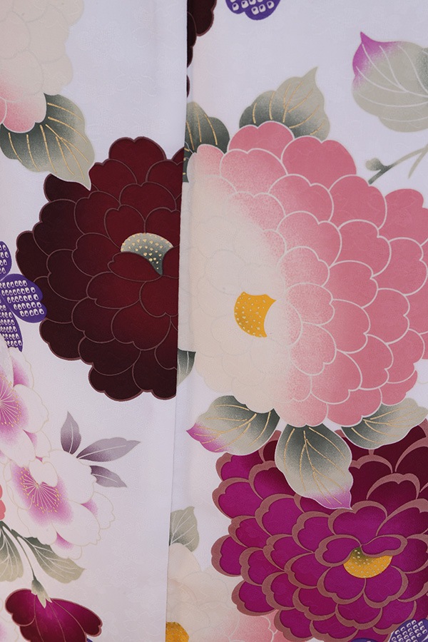 振袖 レンタル 成人式 フルセット 白