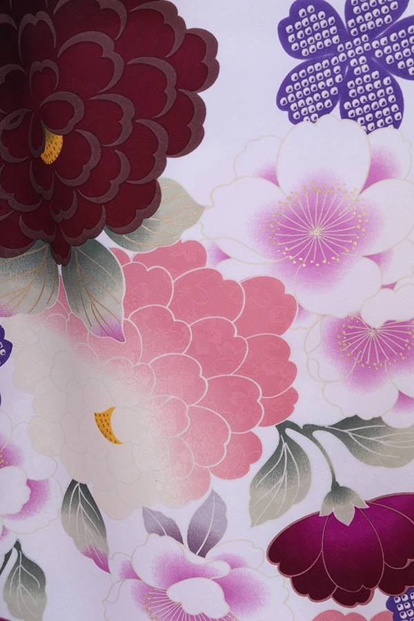 振袖 レンタル 成人式 フルセット 白