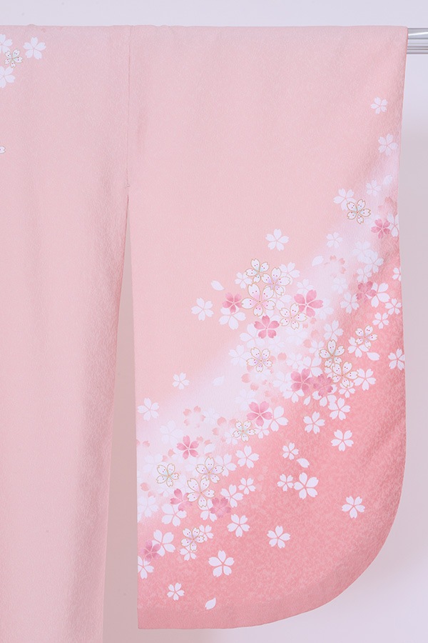 ２尺袖 単品レンタル ピンク
