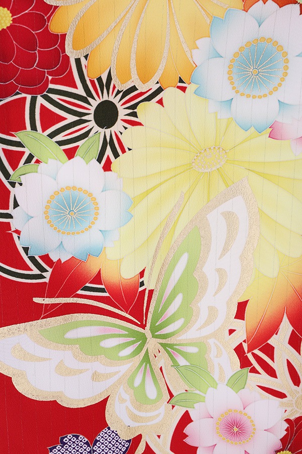 振袖 レンタル 成人式 フルセット 赤