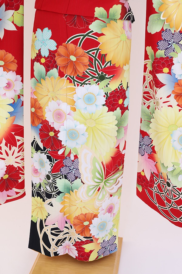 振袖 レンタル 成人式 フルセット 赤