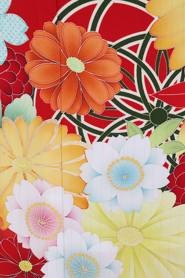 振袖 レンタル 成人式 フルセット 赤