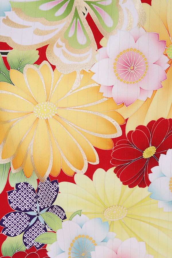 振袖 レンタル 成人式 フルセット 赤