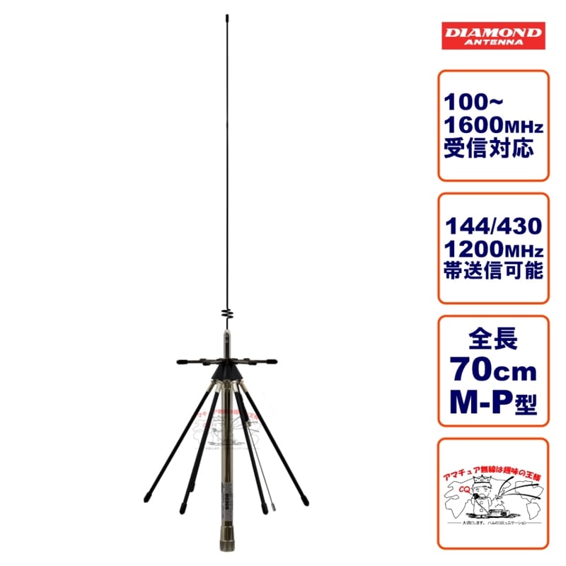 DIAMOND D220 モービルディスコーンアンテナ D220S ダイヤモンド モービル用ディスコーンアンテナ 100～1600MHz受信