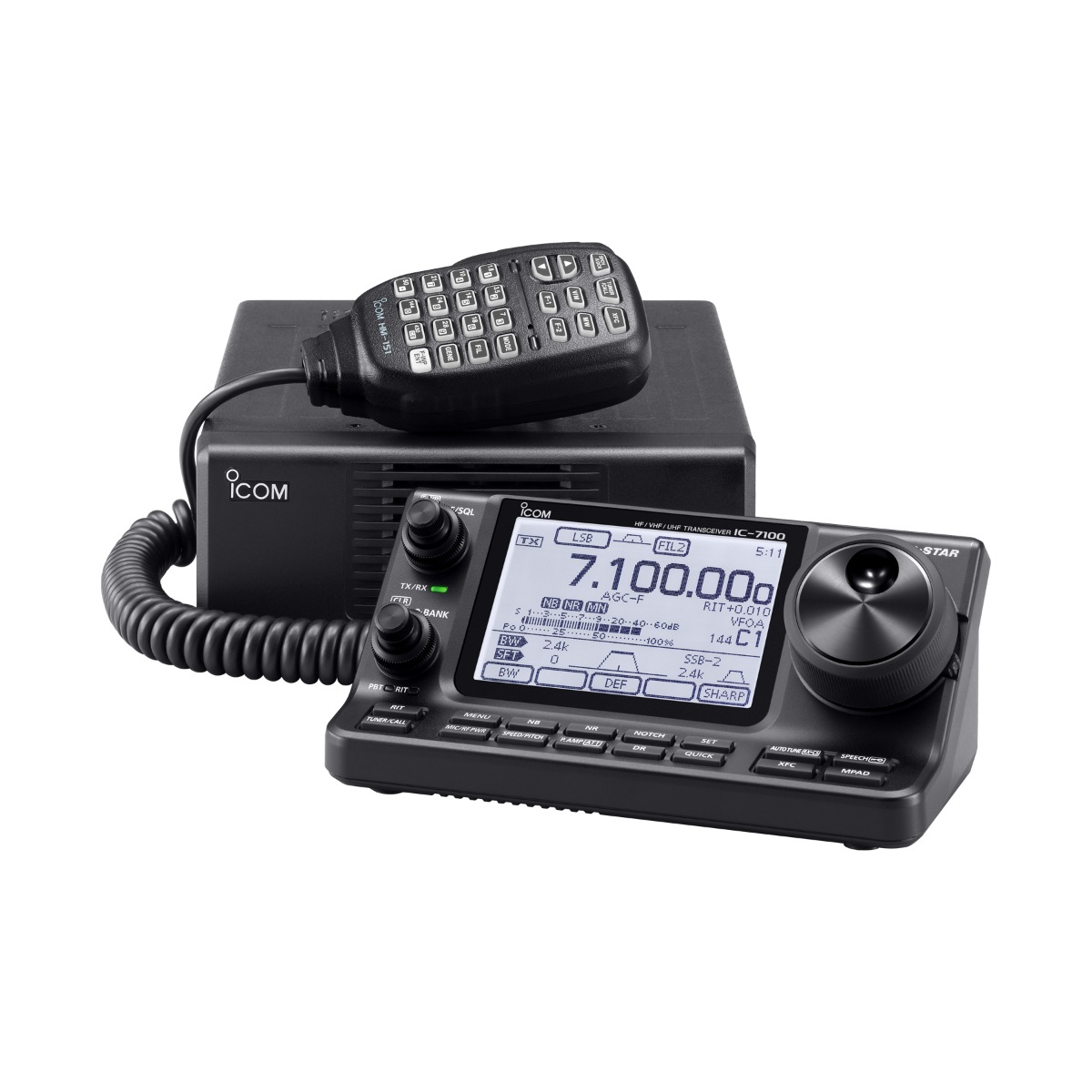 IC-7100#21 �������� HF+50MHz+144MHz+430MHz��SSB��CW��RTTY��AM��FM��DV��100W �ȥ�󥷡��С�
