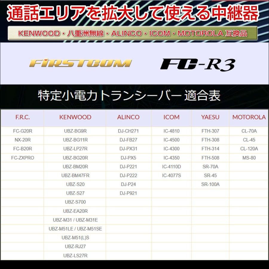 FC-R3 FIRSTCOM FRC ���꾮���ϥȥ�󥷡��С�����ѵ�