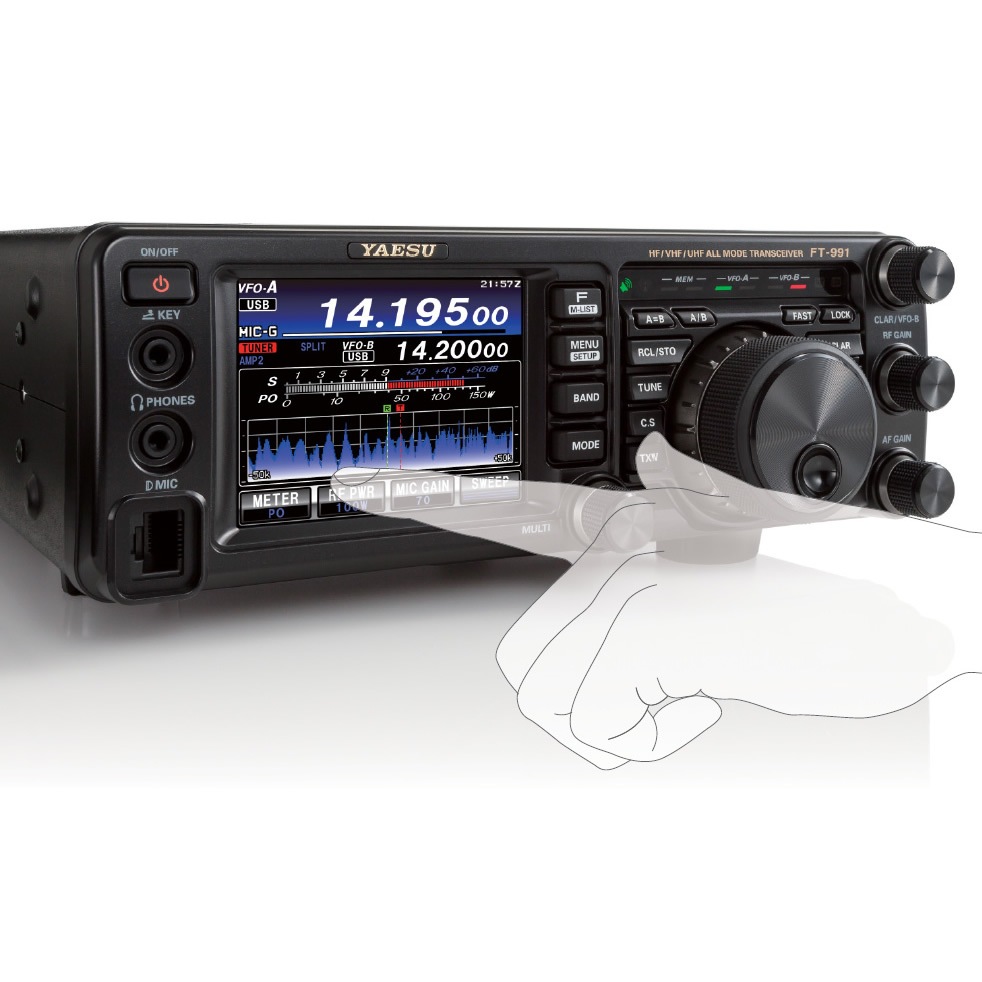 FT-991A 八重洲無線 HF/50/144/430MHz帯オールモードトランシーバー FT-991A 八重洲無線 HF/50/144/430MHz帯オールモードトランシーバー