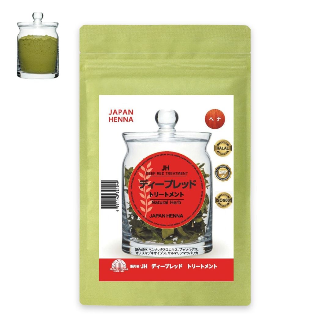 ディープレッドヘナ｜ジャパンヘナ