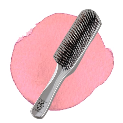 スカルプブラシ　プリュス（シルバー）　　ロング