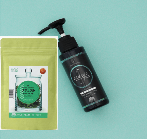 髪質改善　ナチュラルヘナ＋黒チェンジ