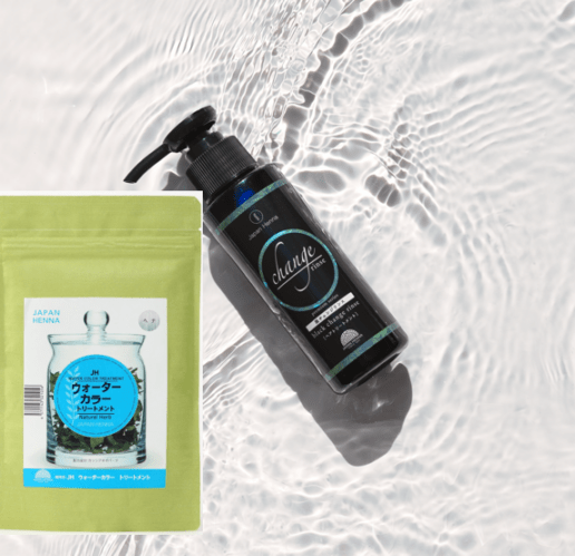 髪質改善　ウォーターカラーヘナ＋黒チェンジ