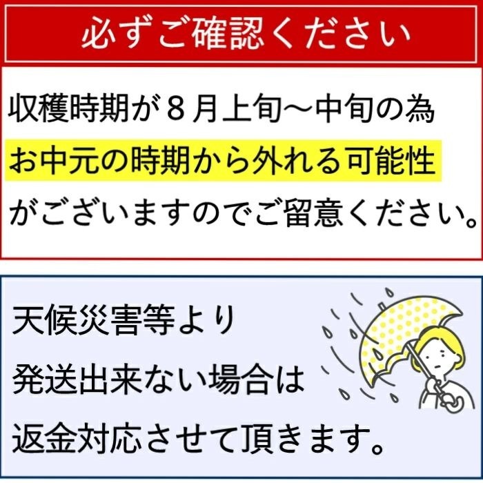 S151　桃　なつっこ【太鼓判】約2.3kg(6～7玉)　【冷蔵】 8月上旬～発送
