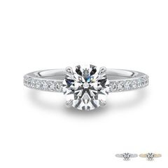 【IGI鑑定書付き】Pt900 / K18  計1.5カラット ダイヤモンド パヴェ（PAVE） デザイン リング 指輪