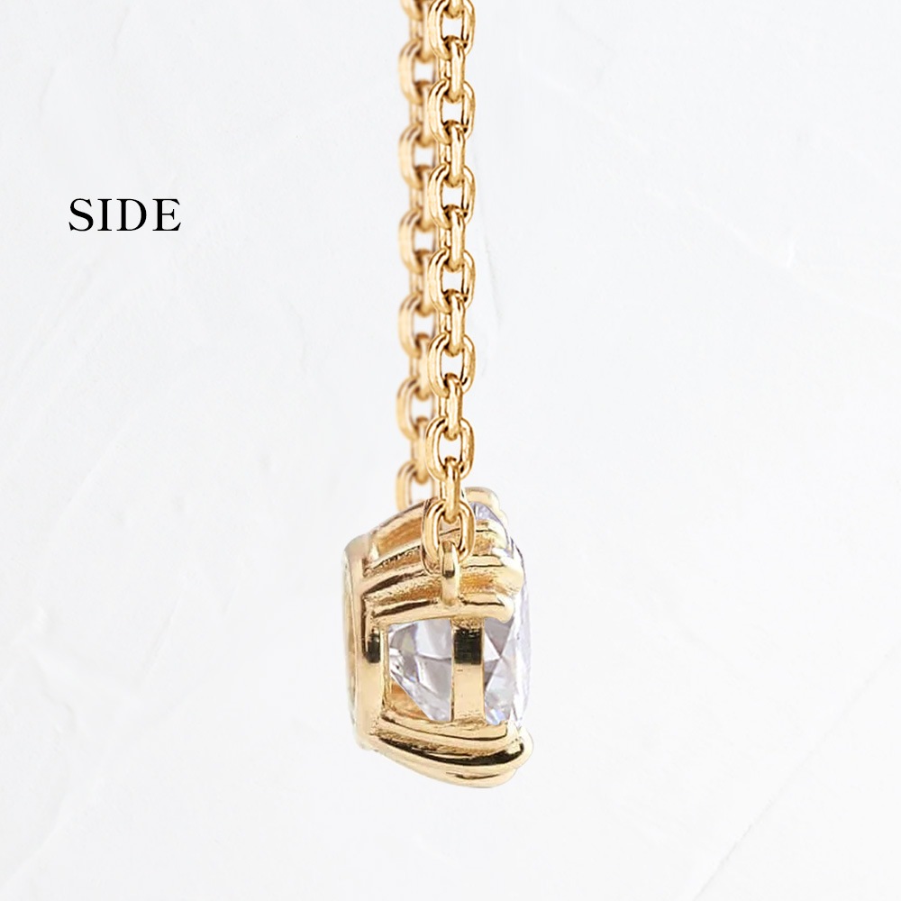 【IGI鑑定書付き】ダイヤモンド 両吊りネックレス（0.5ct-1.0ct）（D-VVS2-3EX）