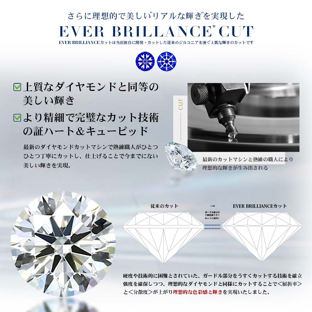 2.58ct エレガント Halo ピアス