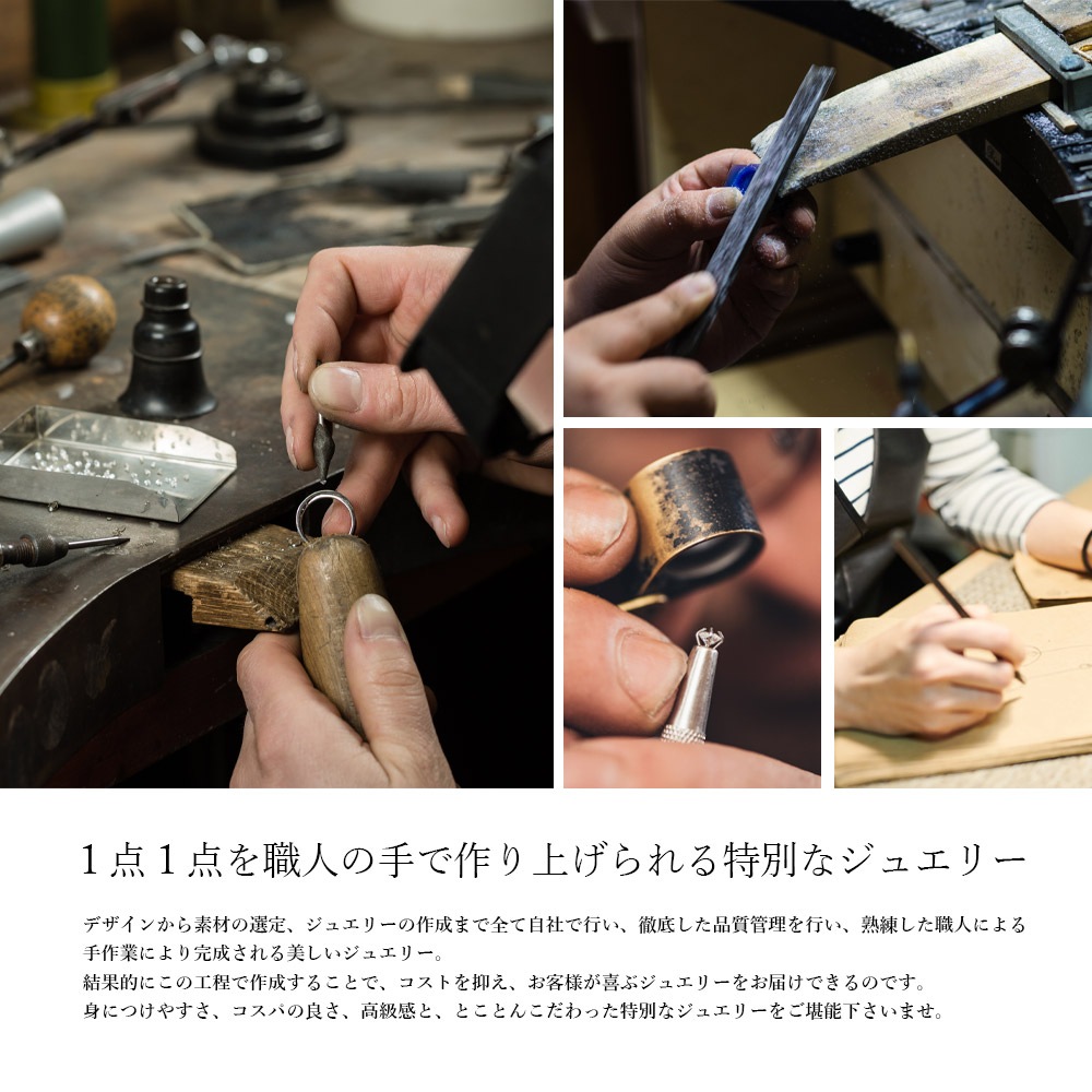 PT900 モアサナイトベゼル（フクリン）ネックレス ペンダント 0.3ct～1.0ct