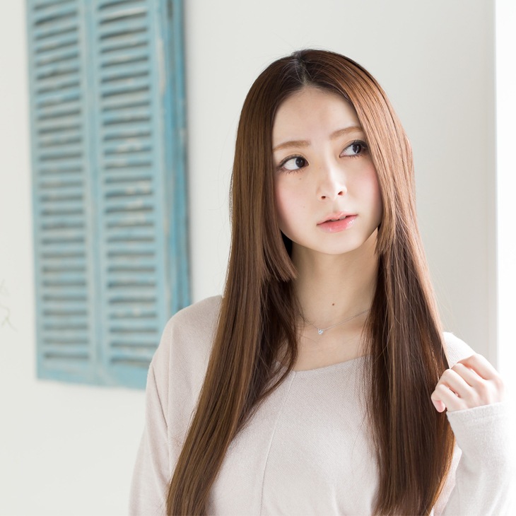 0.38ct ハート ソリティア ネックレス