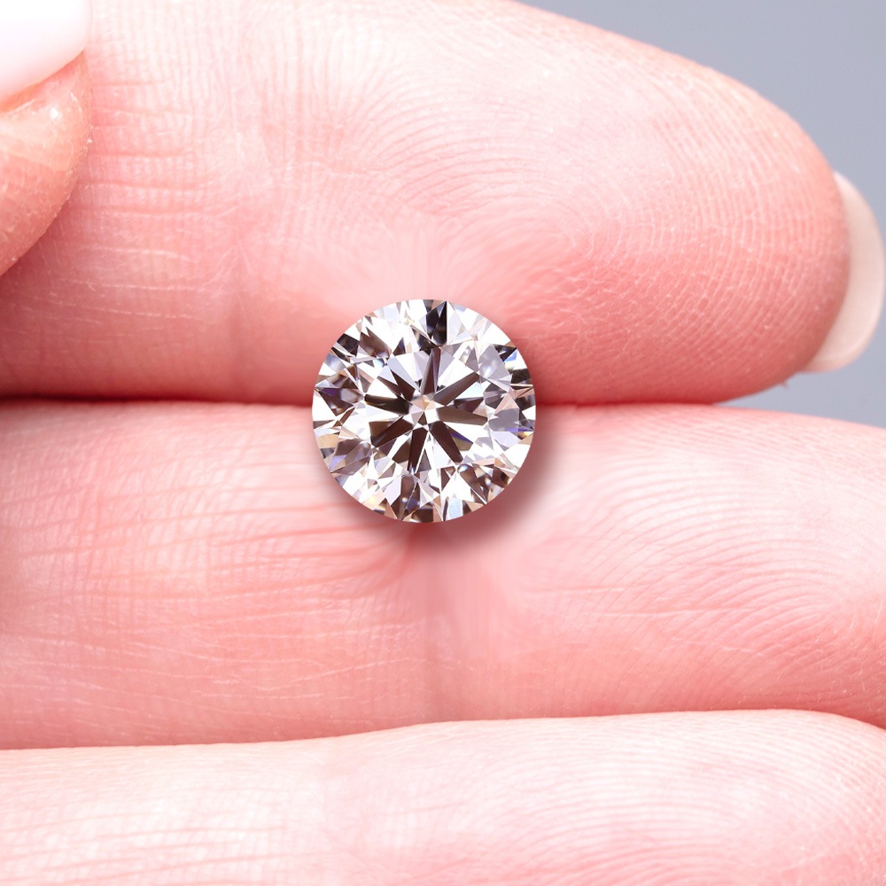 【IGI鑑定書付き】プラチナ/18金ゴールド ダイヤモンド 両吊り ベゼルネックレス ラボグロウンダイヤモンド 0.5ct / 1.0ct