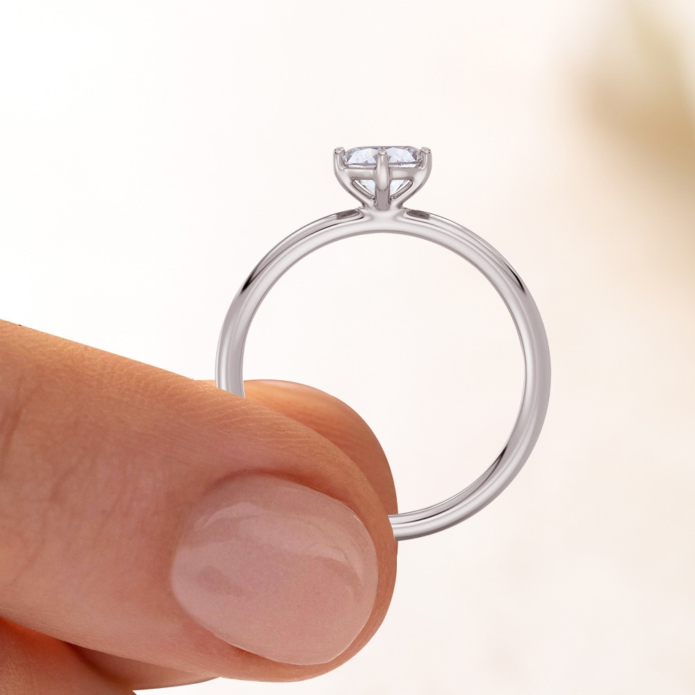 【IGI鑑定書付き】Pt900 / K18 ダイヤモンド ソリティアリング 1ct 1.5ct 2ct 3ct　から選んで作るオーダーメイド