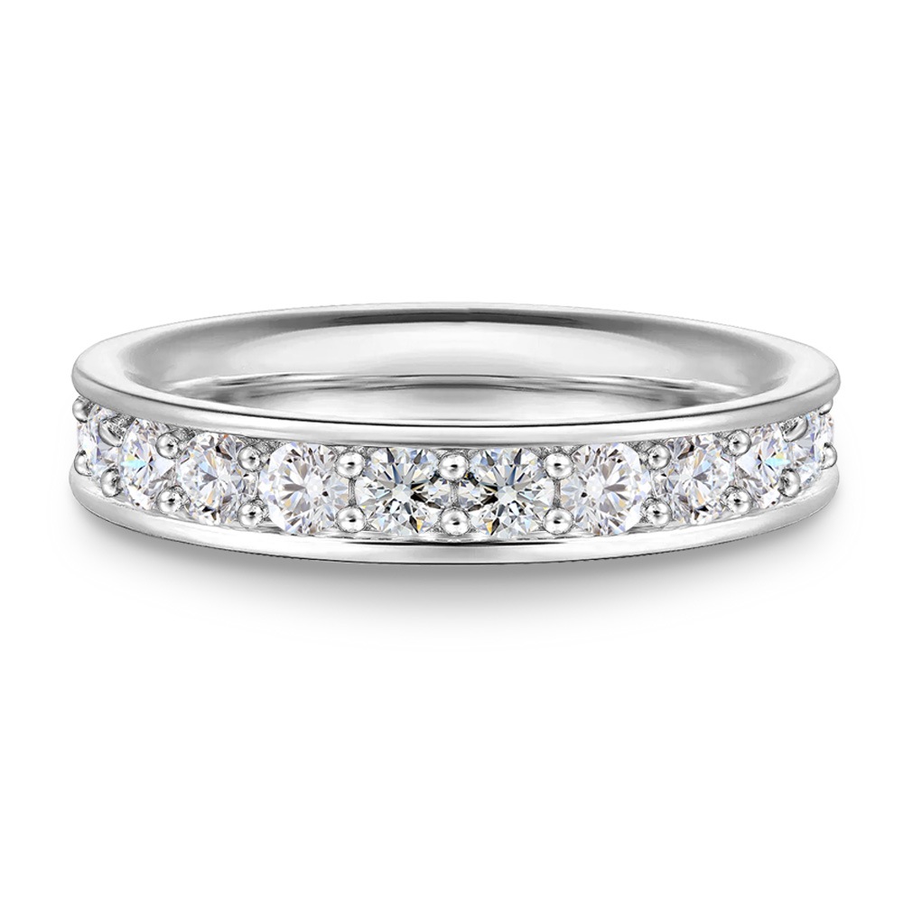 Pt900 / K18  【 計1.5ct / 計2.0ct 】 ダイヤモンド フルエタニティリング