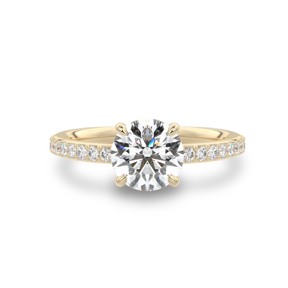 【IGI鑑定書付き】Pt900 / K18  計1.5カラット ダイヤモンド パヴェ（PAVE） デザイン リング 指輪