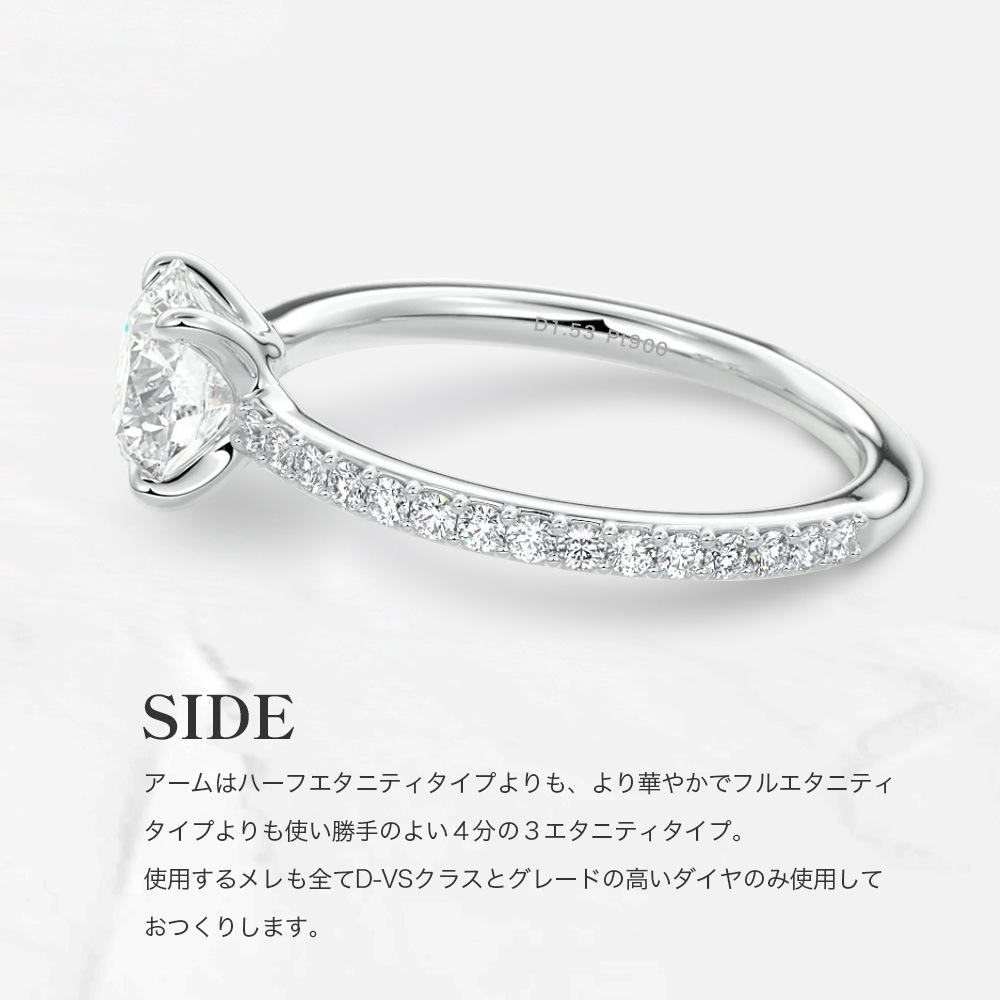 【IGI鑑定書付き】Pt900 / K18  計1.5カラット ダイヤモンド パヴェ（PAVE） デザイン リング 指輪